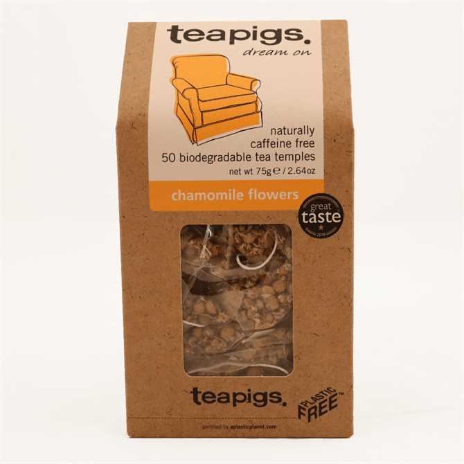 Teapigs 50 Biodegradable Chamomile Flowers Tea 75g